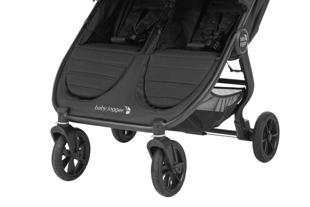 Kaksikute jalutuskäru Baby Jogger Citi Mini GT2, Slate hind ja info | Vankrid, jalutuskärud | kaup24.ee