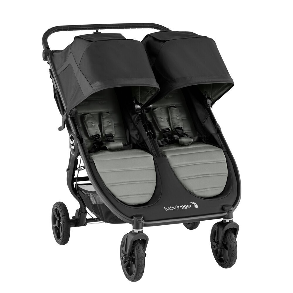 Kaksikute jalutuskäru Baby Jogger Citi Mini GT2, Slate цена и информация | Vankrid, jalutuskärud | kaup24.ee