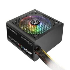 Power supply Thermaltake Litepower RGB PS-LTP-0650NHSANE-1 (650 W; Active; 120 mm) hind ja info | Toiteplokid (PSU) | kaup24.ee