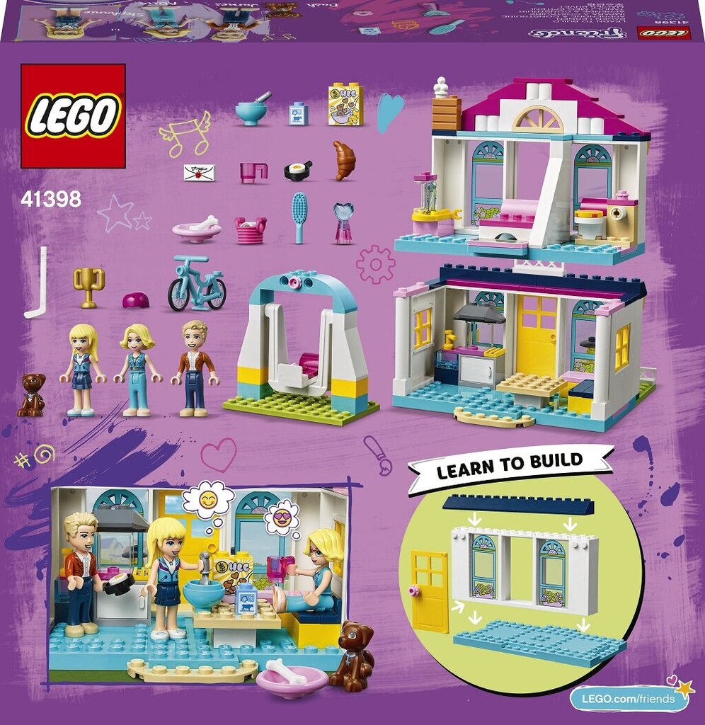 41398 LEGO® Friends Stephanie maja цена и информация | Klotsid ja konstruktorid | kaup24.ee