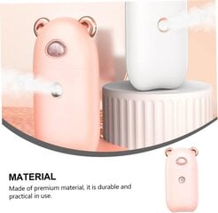 Beauty Humidifier kaasaskantav käeshoitav näopihusti Elektriline aroomiteraapia aurusti roosa цена и информация | Увлажнители воздуха | kaup24.ee