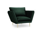 Кресло Mazzini Sofas Verveine, темно-зеленое