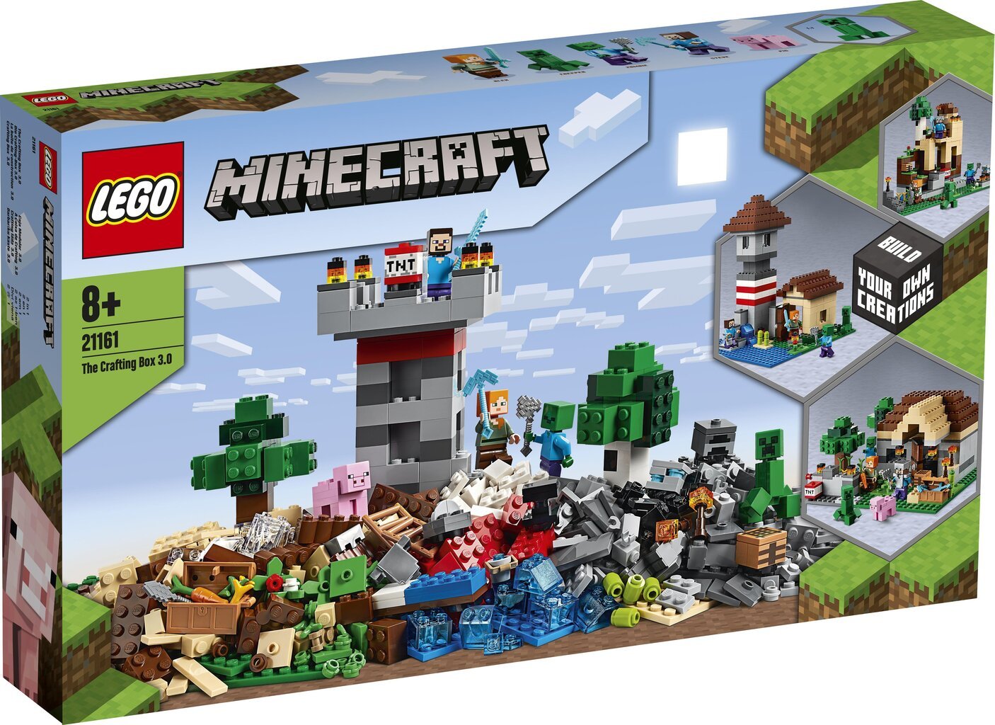 21161 LEGO® Minecraft Meisterdamisplokk 3.0 цена и информация | Klotsid ja konstruktorid | kaup24.ee