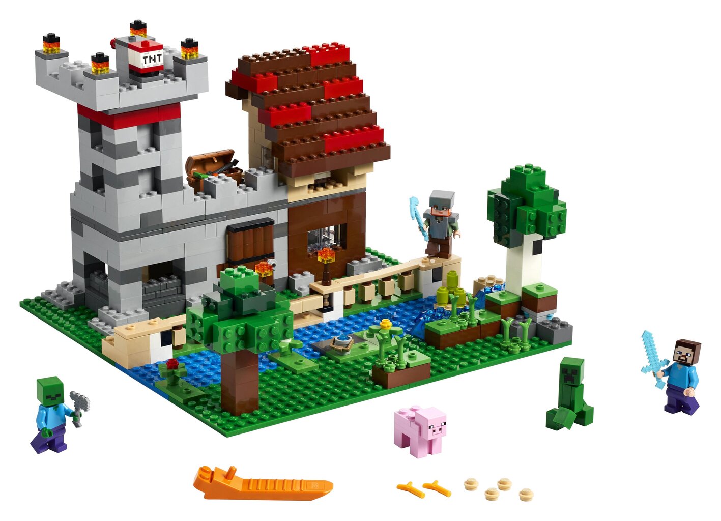 21161 LEGO® Minecraft Meisterdamisplokk 3.0 hind ja info | Klotsid ja konstruktorid | kaup24.ee