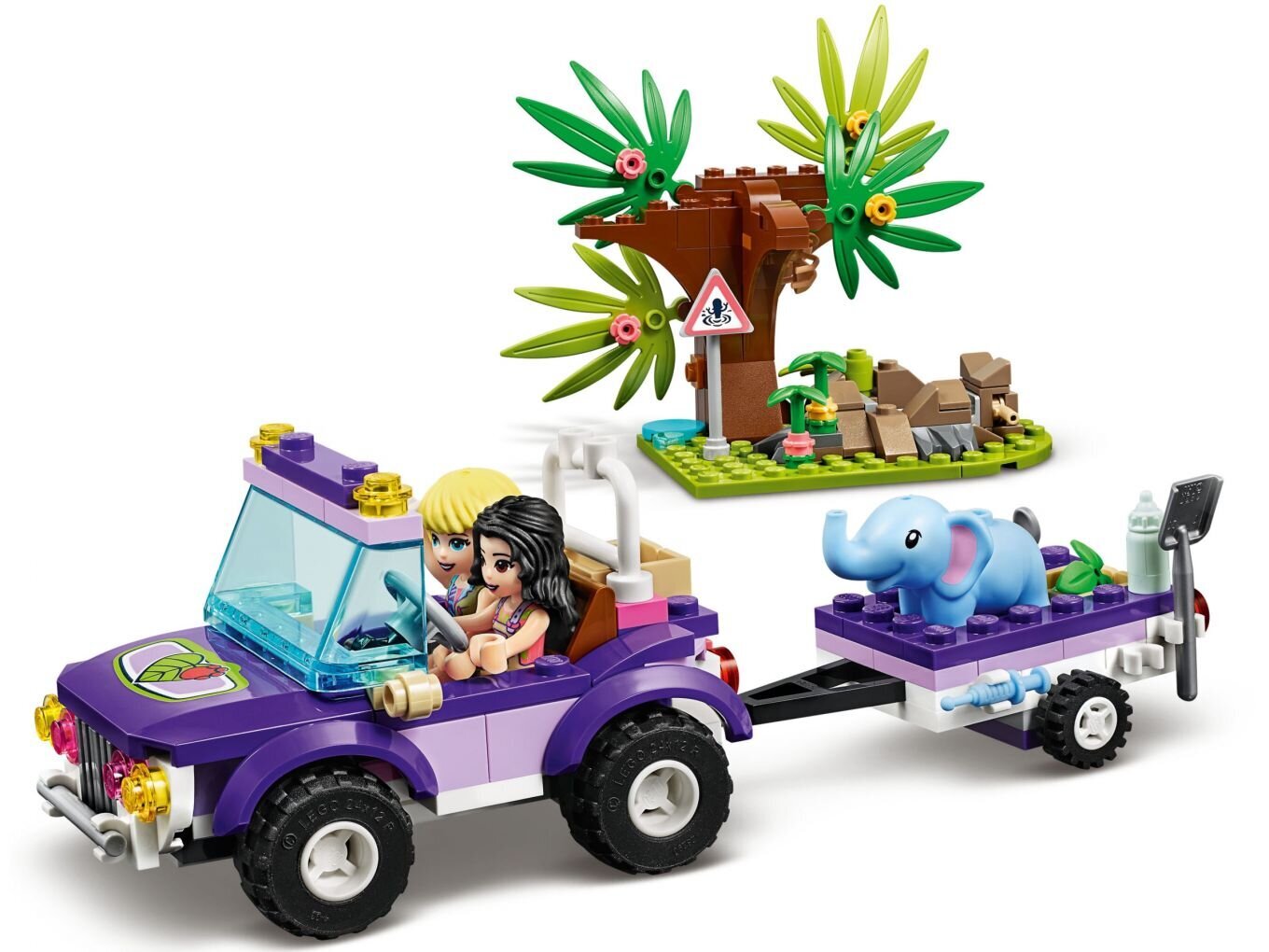 41421 LEGO® Friends Päästa elevant džunglis hind ja info | Klotsid ja konstruktorid | kaup24.ee