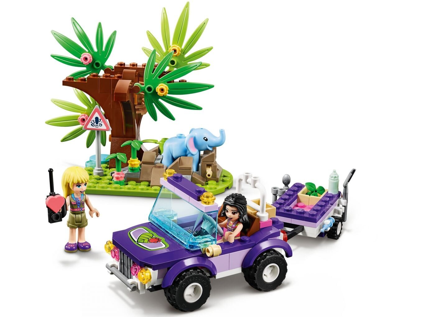 41421 LEGO® Friends Päästa elevant džunglis цена и информация | Klotsid ja konstruktorid | kaup24.ee