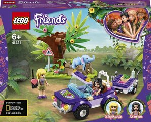 41421 LEGO® Friends Спасение слоненка в джунглях цена и информация | Конструкторы и кубики | kaup24.ee