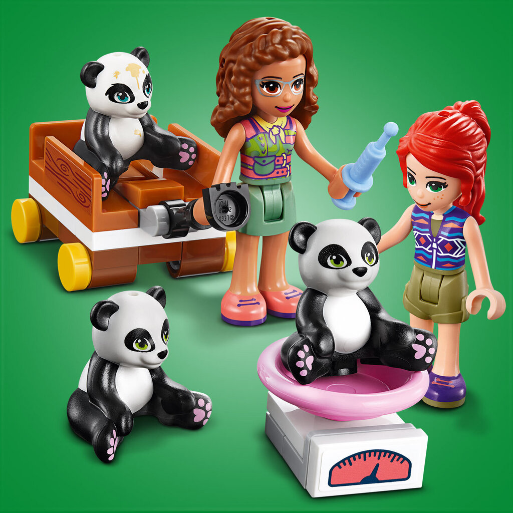 41422 LEGO® Friends Panda metsamajake džunglis цена и информация | Klotsid ja konstruktorid | kaup24.ee