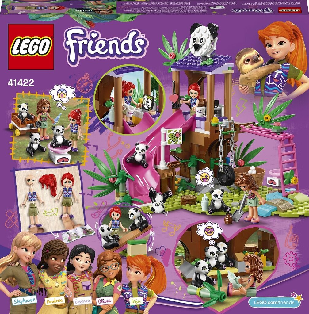 41422 LEGO® Friends Панда Дом в джунглях цена | kaup24.ee