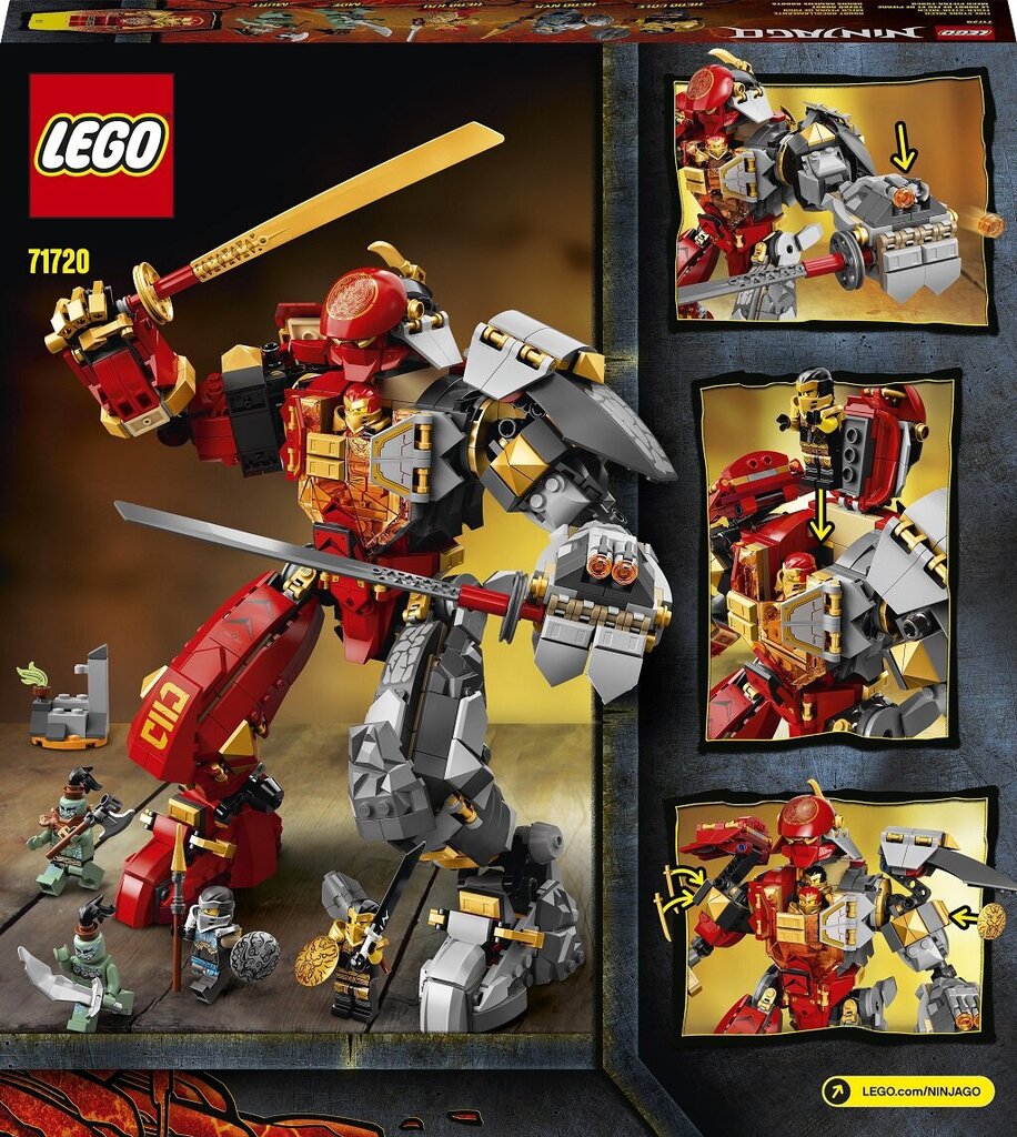 71720 LEGO® NINJAGO Tulekivirobot цена и информация | Klotsid ja konstruktorid | kaup24.ee