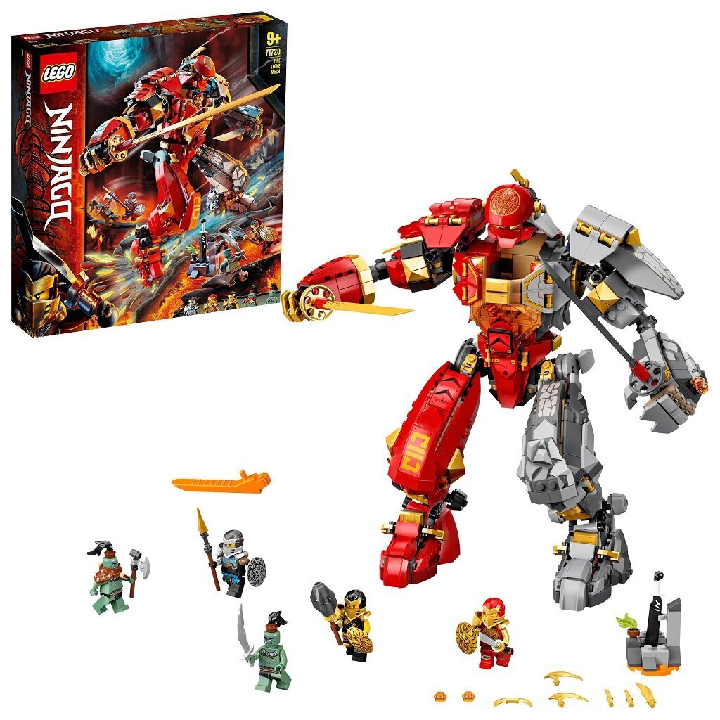 71720 LEGO® NINJAGO Tulekivirobot цена и информация | Klotsid ja konstruktorid | kaup24.ee