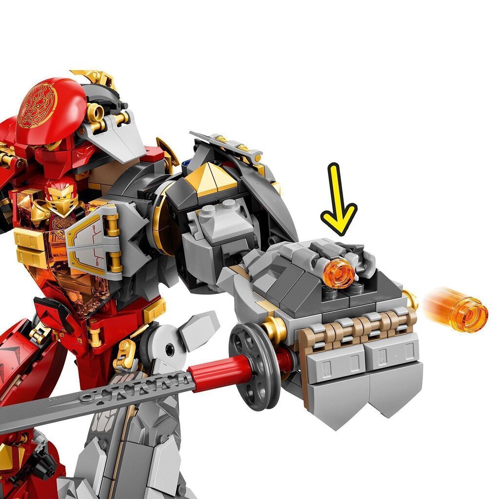 71720 LEGO® NINJAGO Tulekivirobot hind ja info | Klotsid ja konstruktorid | kaup24.ee