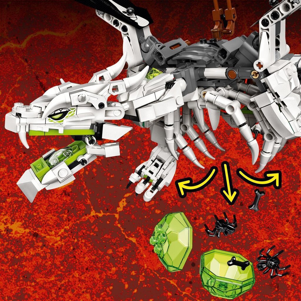 71721 LEGO® NINJAGO Koljuvõluri draakon hind ja info | Klotsid ja konstruktorid | kaup24.ee