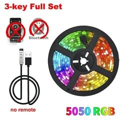 Светодиодные Ленты Для Спальни 5 В 5050 Usb Rgb Лента 10 Метров Ледяная Строка Праздничное Освещение Настенное Светодиодное Украшение Комнаты Лампа Wi-Fi Лента_IR 3Key Set_4 m цена и информация | Светодиодные ленты | kaup24.ee