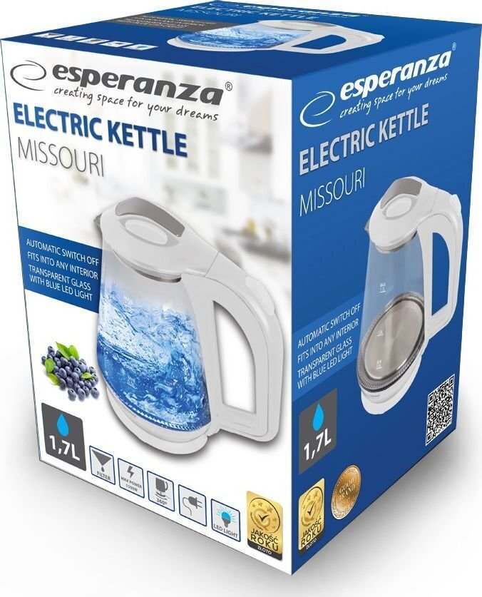 ESPERANZA EKK024W - 5901299949719 цена и информация | Veekeetjad | kaup24.ee