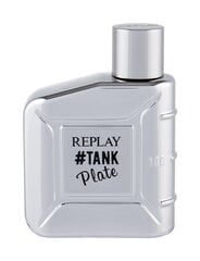 Туалетная вода Replay #Tank Plate EDT для мужчин 100 мл цена и информация | Мужские духи | kaup24.ee