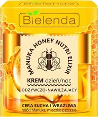 Питательный и увлажняющий крем для лица Bielenda Manuka Honey Nutri Elixir 50 мл цена и информация | Кремы для лица | kaup24.ee