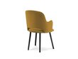 4 tooli komplekt Milo Casa Laelia, kollane цена и информация | Söögitoolid, baaritoolid | kaup24.ee