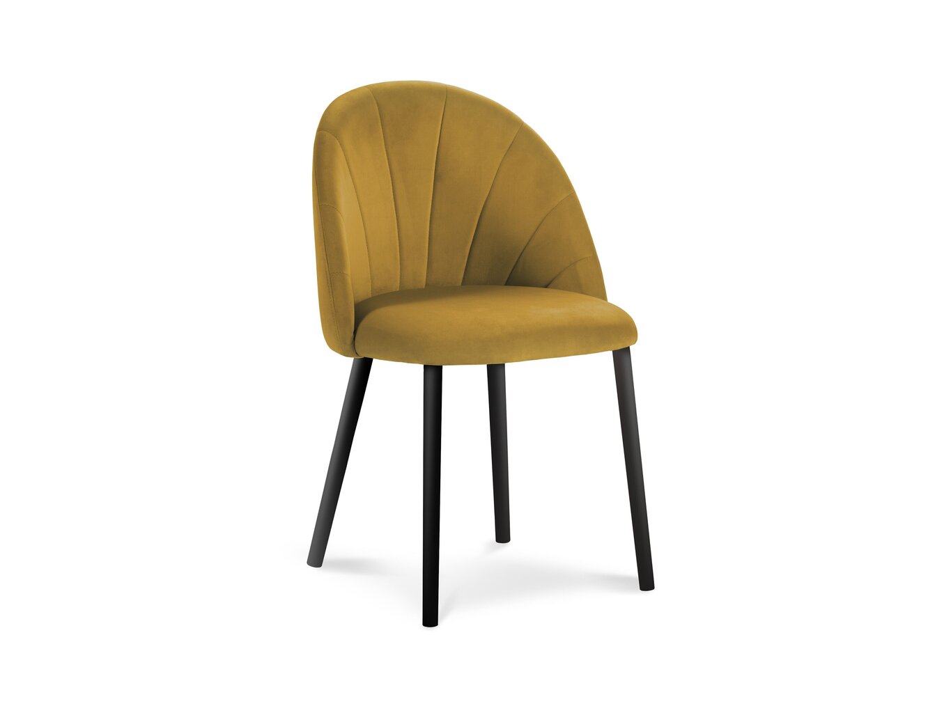 2 tooli komplekt Milo Casa Livia, kollane цена и информация | Söögitoolid, baaritoolid | kaup24.ee