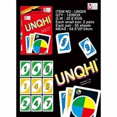 Standard Edition Red UNO Poker UNO Mängukaardid Inglise väljaandes Puzzle Vabaaja lauamäng hind ja info | Lauamängud ja mõistatused | kaup24.ee