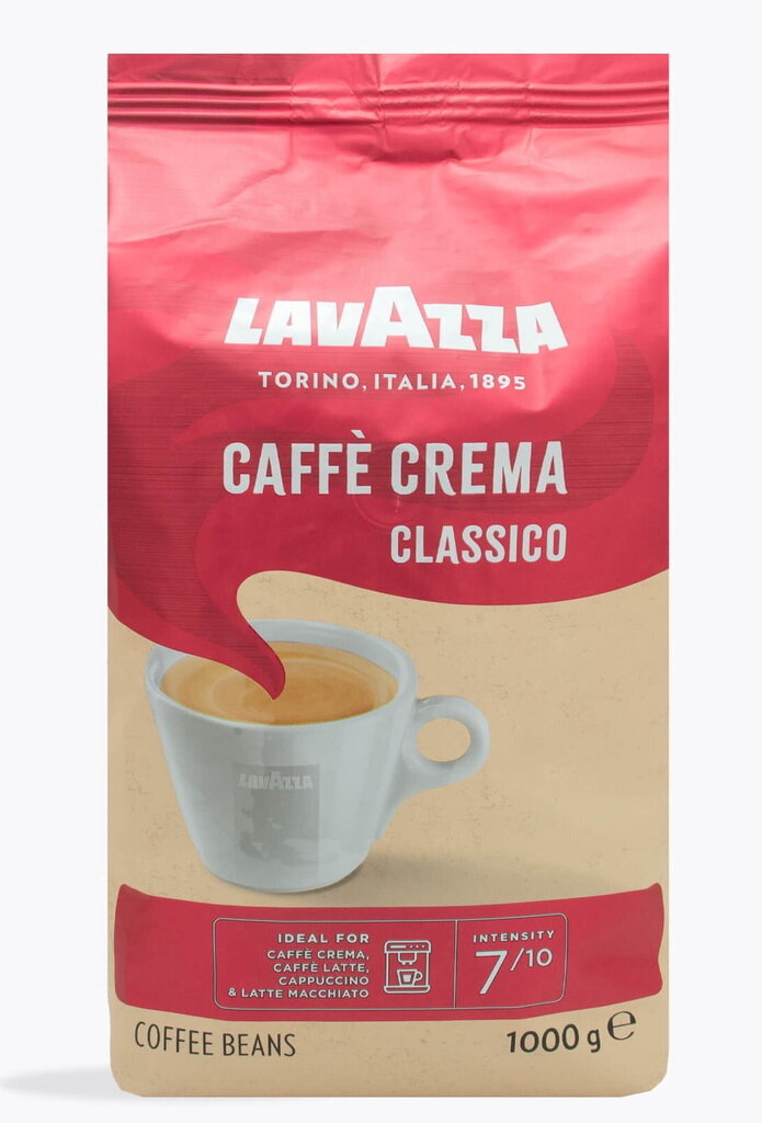 Kohvioad Lavazza Caffe Crema Classico 1kg цена и информация | Kohv, kakao | kaup24.ee