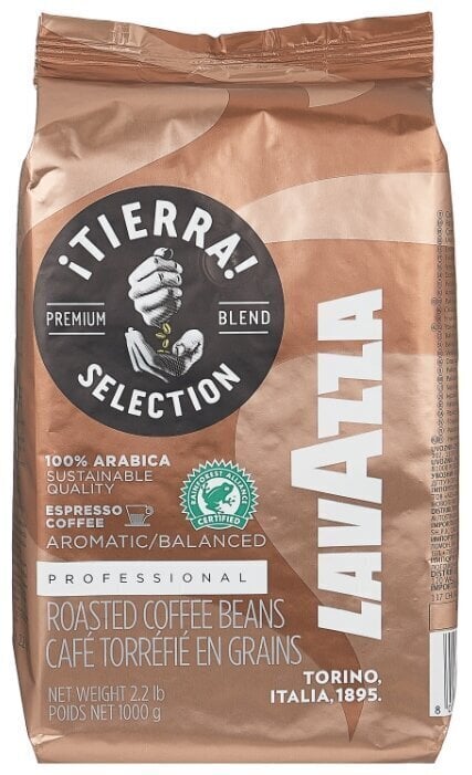 Kohvioad Lavazza Tierra 1kg цена и информация | Kohv, kakao | kaup24.ee