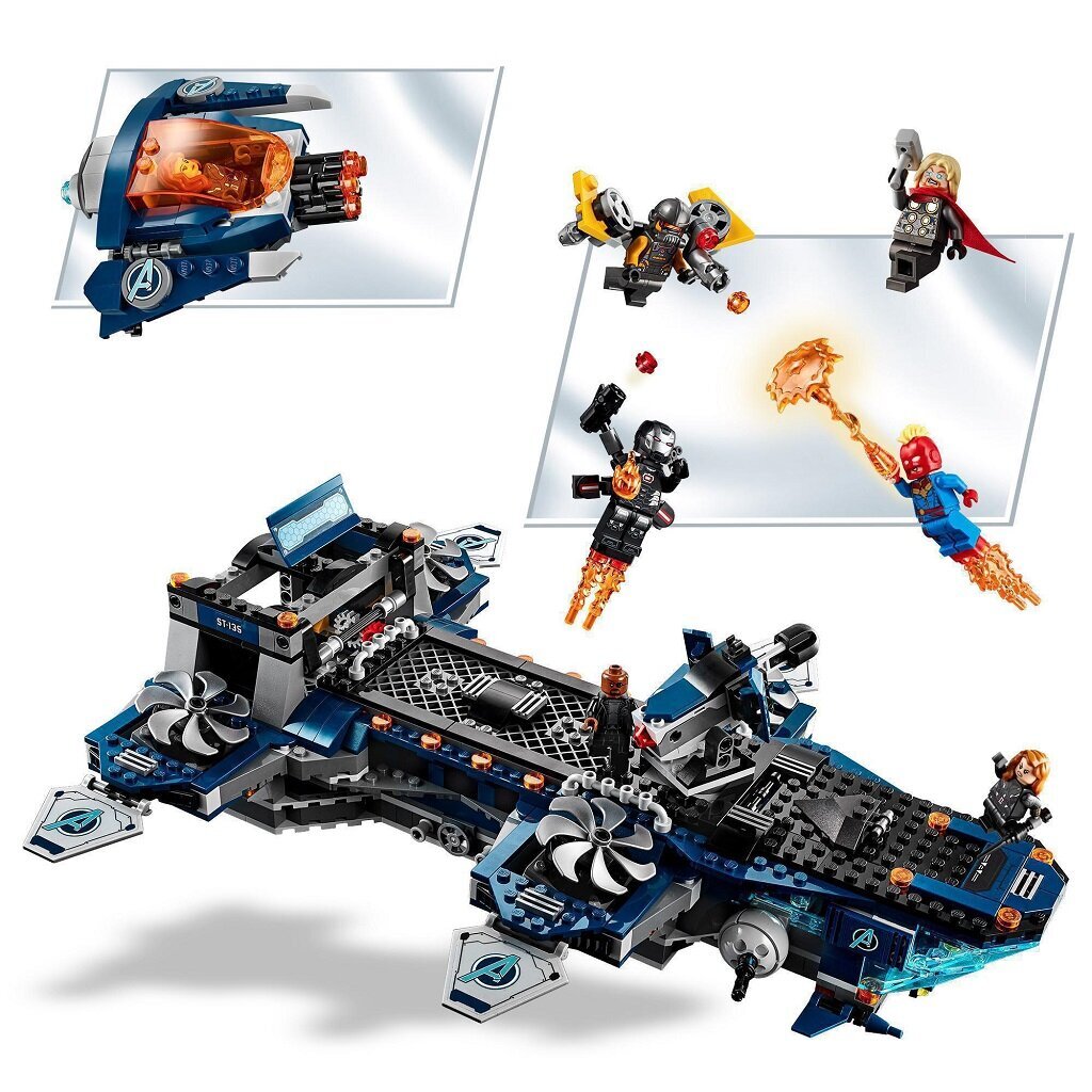 76153 LEGO® Super Heroes Avengersi helikopterikandja hind ja info | Klotsid ja konstruktorid | kaup24.ee