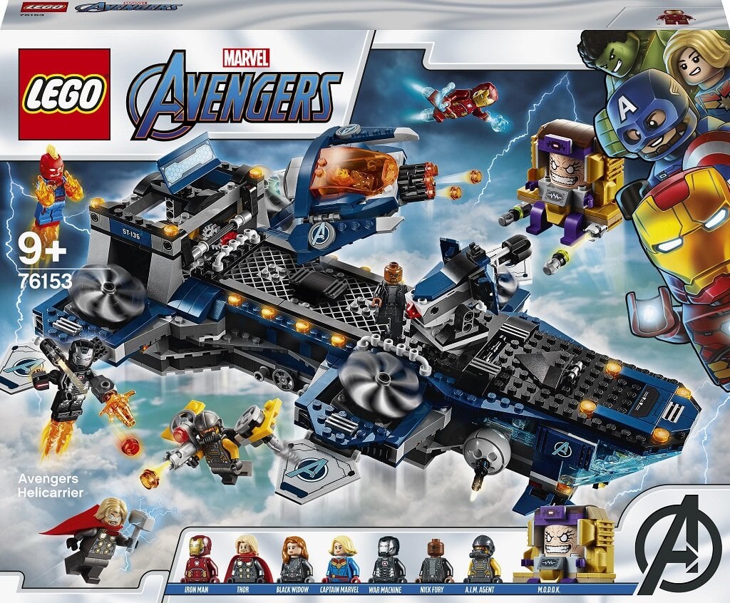 76153 LEGO® Marvel Avengers Movie 4 Tasujate kopterikandja hind | kaup24.ee