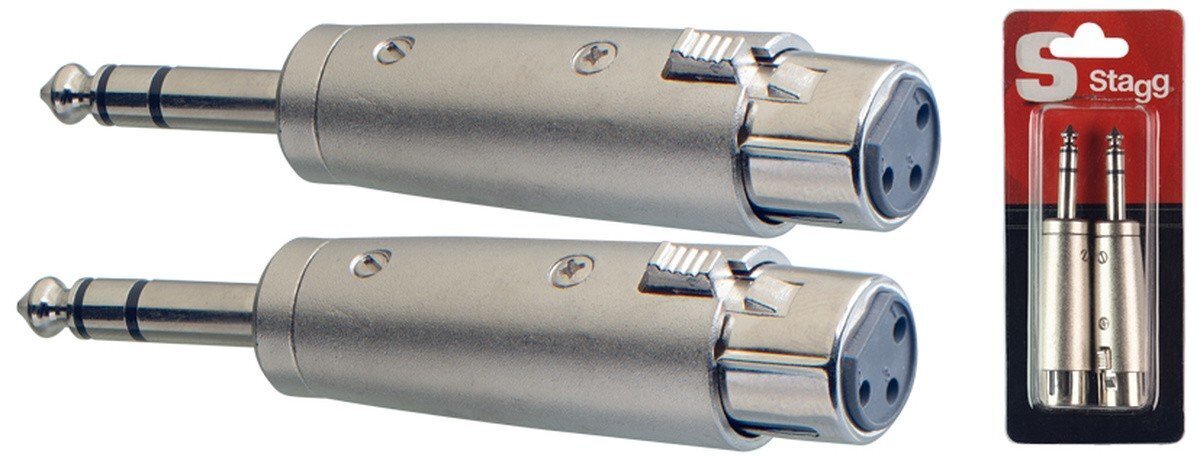 Stagg AC-XFPMSH, Aux 6.3 mm M/XLR F hind ja info | Kaablid ja juhtmed | kaup24.ee