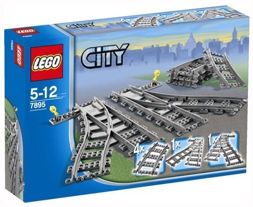 7895 LEGO® CITY Switching Tracks цена и информация | Klotsid ja konstruktorid | kaup24.ee