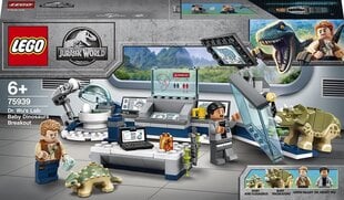 75939 LEGO® Jurassic World Лаборатория доктора Ву: Побег динозавриков цена и информация | Конструкторы и кубики | kaup24.ee