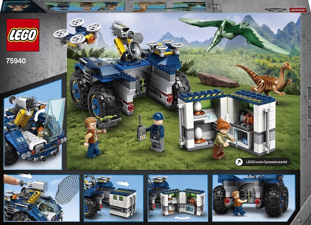 75940 LEGO® Jurassic World Galimimide ja Pteranodoni põgenemine hind ja info | Klotsid ja konstruktorid | kaup24.ee