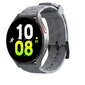 Jalgpallimustriga kellarihm silikoonist Samsung Galaxy Watch 3 45mm/Gear S3/S3 Classic/S3 Frontier, Huawei Watch GT Runner, Hu Grey 22mm hind ja info | Lisatarvikud korpustele | kaup24.ee