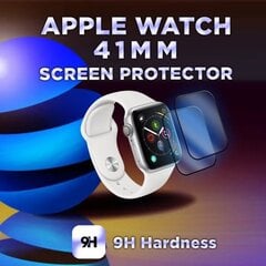 2 pakki Apple Watch 41mm – karastatud klaas 9H – ülikvaliteetne 3D hind ja info | Lisatarvikud korpustele | kaup24.ee