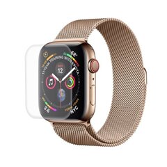 HAT PRINCE Apple Watch Series 4 40mm täissuuruses kumer ekraanikaitse, läbipaistev цена и информация | Аксессуары для корпусов | kaup24.ee