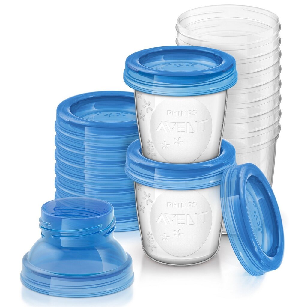 Kaanega topside komplekt emapiima hoidmiseks Philips Avent 180 ml SCF618/10 цена и информация | Laste sööginõud | kaup24.ee