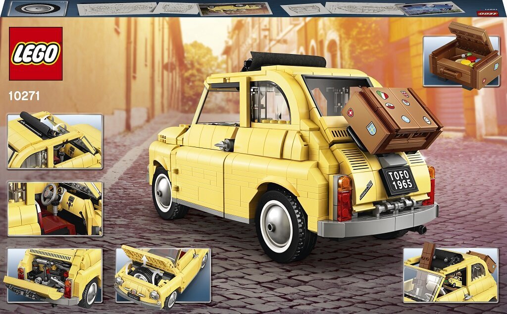 10271 LEGO® Creator Expert Fiat 500 hind ja info | Klotsid ja konstruktorid | kaup24.ee