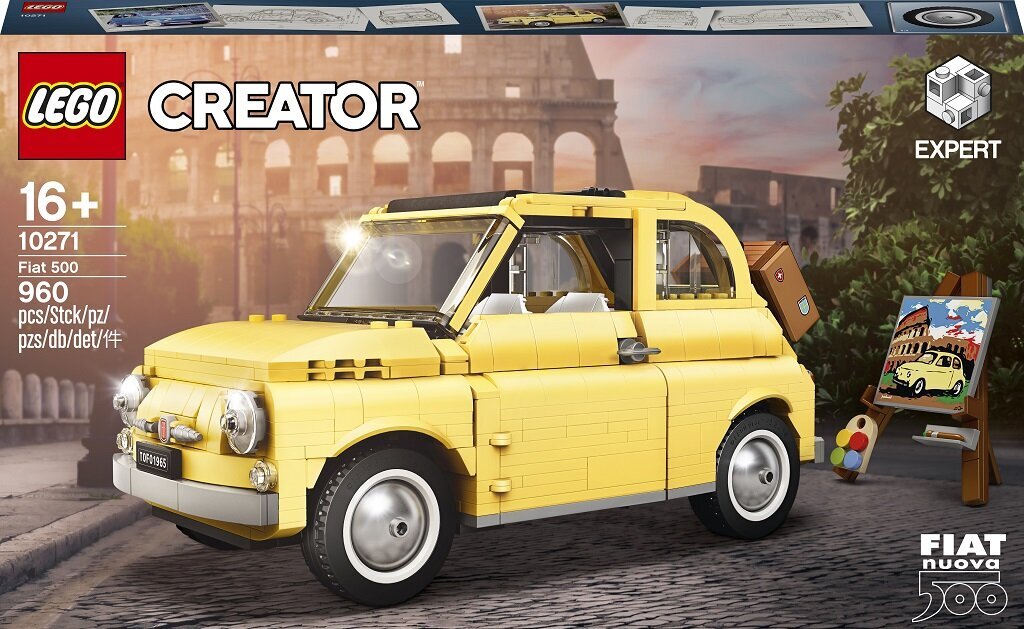 10271 LEGO® Creator Expert Fiat 500 цена и информация | Klotsid ja konstruktorid | kaup24.ee