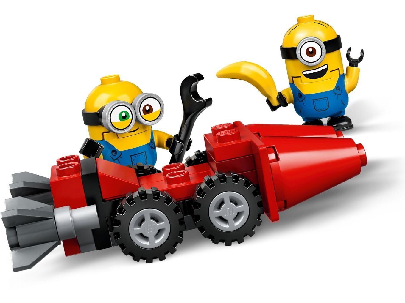 75549 LEGO® Minions Tabamatu rattajaht hind ja info | Klotsid ja konstruktorid | kaup24.ee