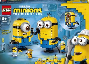 75551 LEGO® Minions Фигурки миньонов и их дом цена и информация | Конструкторы и кубики | kaup24.ee