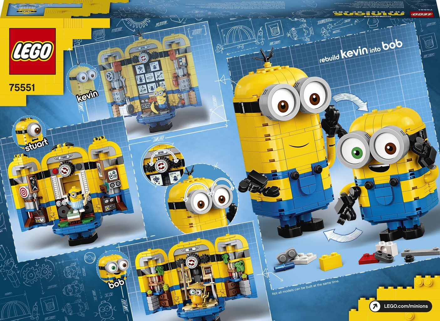 75551 LEGO® Minions Ehitage käsilasi ja nende käsilasi hind ja info | Klotsid ja konstruktorid | kaup24.ee