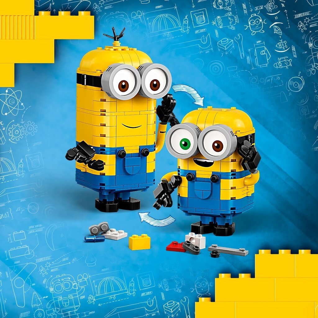 75551 LEGO® Minions Фигурки миньонов и их дом цена | kaup24.ee