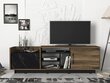 TV laud Kalune Design Siento, pruun/must hind ja info | TV alused | kaup24.ee