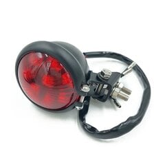 -2 Mootorratta punane LED 12 V reguleeritav Cafe Racer Style Stop tagatule Mootorratta piduri tagumine laterna tagatuli Chopper Bobbe'ile цена и информация | Мотоаксессуары | kaup24.ee