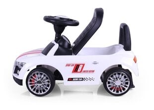 Pealeistutav auto Milly Mally Racer White 0978 hind ja info | Imikute mänguasjad | kaup24.ee