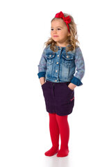 Tüdrukute siledad sukkpüksid MONA ZOYA 40 Rosso hind ja info | Tüdrukute sukkpüksid ja sokid | kaup24.ee