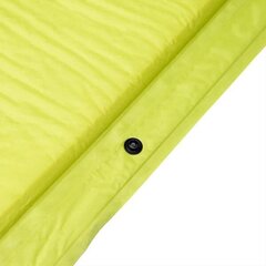Самонадувающийся туристический коврик с подушкой Nils Camp NC 4349, зеленый/серый цена и информация | Туристические матрасы и коврики | kaup24.ee