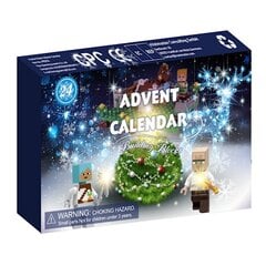 Advendikalender Lapsed Minecraft Figuurid 24 tk Jõulukalender hind ja info | Jõulukaunistused | kaup24.ee