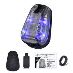 (BK Blue IR) Veekindel lepatriinu lamp HEL STAT6 GEN3 taktikalised kiivrid Strobe Light Survival Safety Taskulamp Mitmeotstarbeline jahitööriist цена и информация | Мотоаксессуары | kaup24.ee