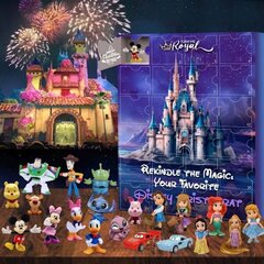 2024. aasta uus Disney Stitch-nuku jõulude advendikalender 24 päeva tagasiarvestus üllatuskingitustega pimekastiga (B-tüüpi Miki-Hiire pimekarp) Miki-Hiire Blin... hind ja info | Jõulukaunistused | kaup24.ee